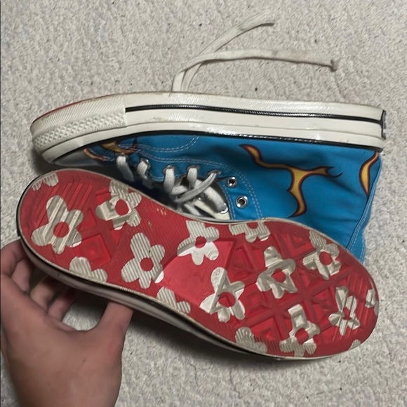 Blue flame golf wang converse - Picture 2 of 3